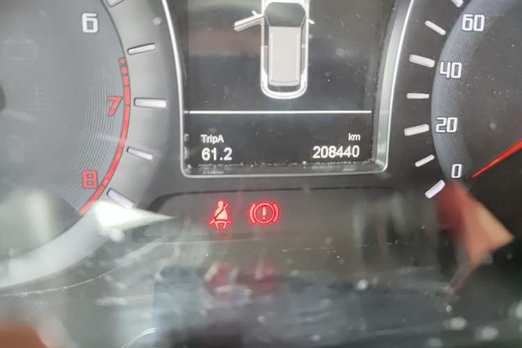Used GAC Trumpchi GS4 2017 235T Manual Two-Wheel Drive Luxury Edition Odometer Close Up