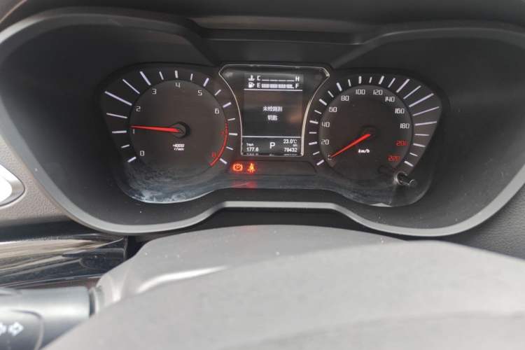 Used GAC Trumpchi GS4 2017 235T Automatic Two-Wheel Drive Luxury Smart Connectivity Version Odometer Close Up