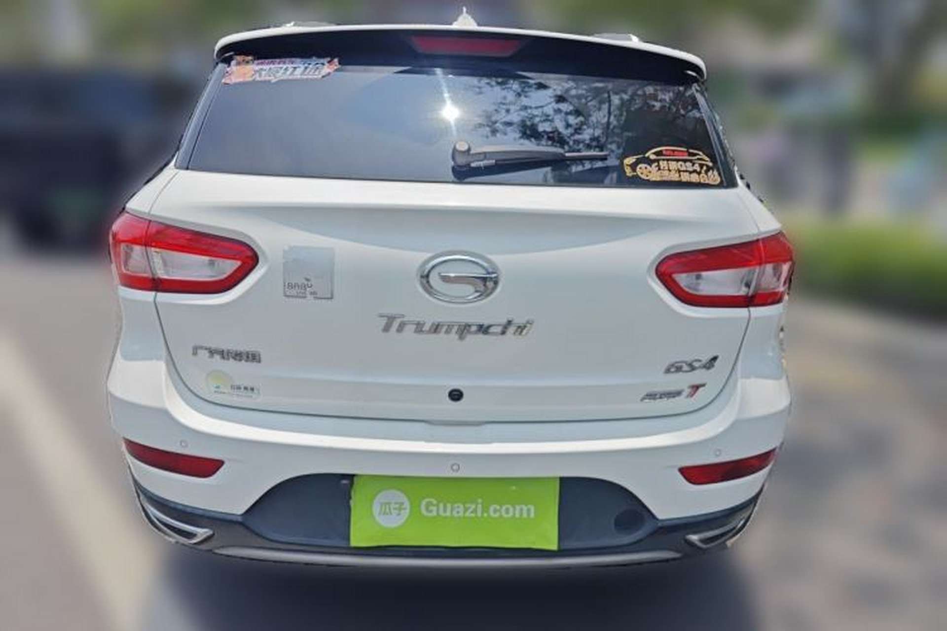 Used GAC Trumpchi GS4 2017 235T Automatic Two-Wheel Drive Luxury Smart Connectivity Version Rear
