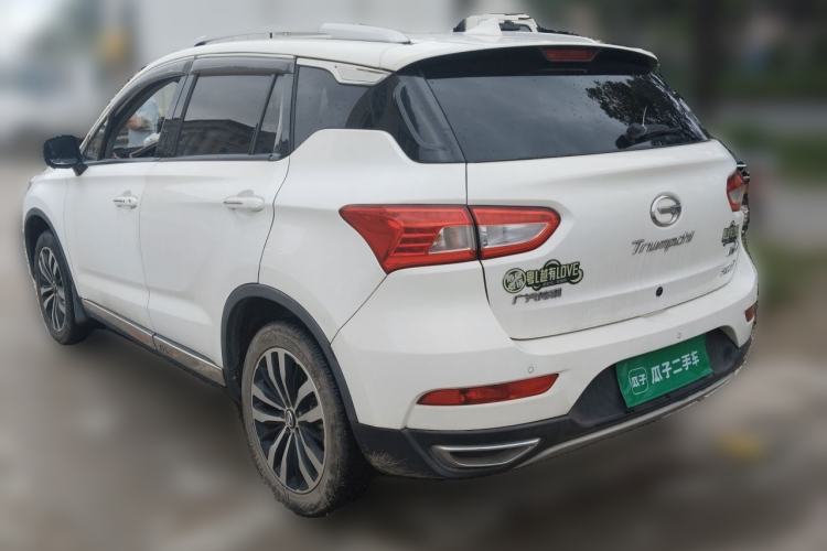 Used GAC Trumpchi GS4 2017 235T Automatic Two-Wheel Drive Luxury Smart Connectivity Version Rear Left 45 Deg