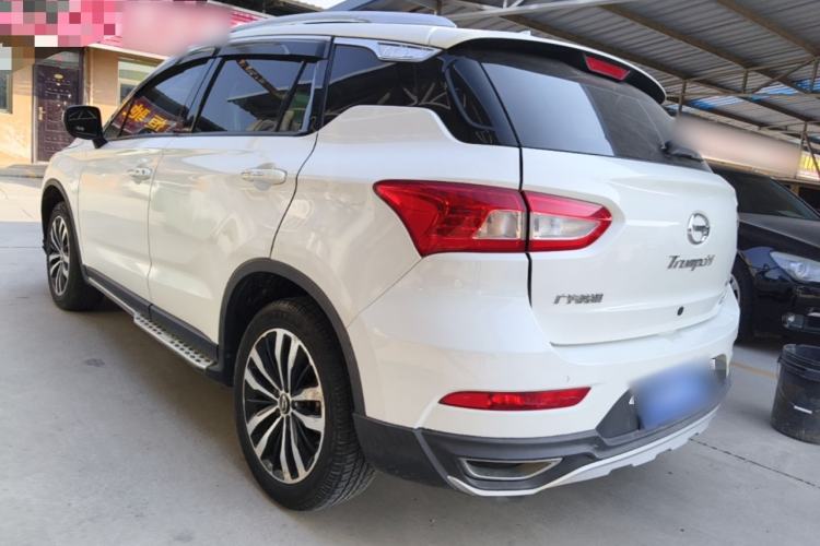 Used GAC Trumpchi GS4 2017 235T Automatic Two-Wheel Drive Luxury Smart Connectivity Version Rear Left 45 Deg