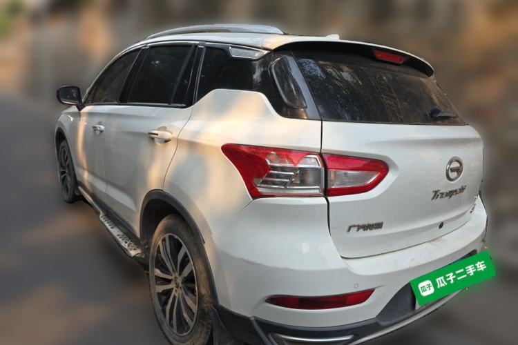Used GAC Trumpchi GS4 2017 200T G-DCT Two-Wheel Drive Luxury Edition Rear Left 45 Deg