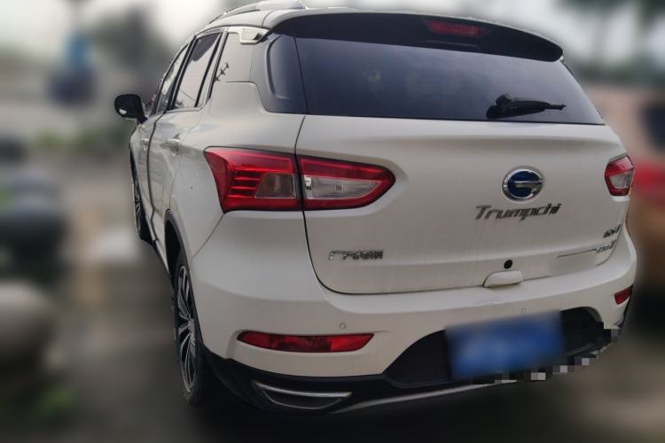 Used GAC Trumpchi GS4 2017 235T Automatic Two-Wheel Drive Luxury Smart Connectivity Version Rear Left 45 Deg