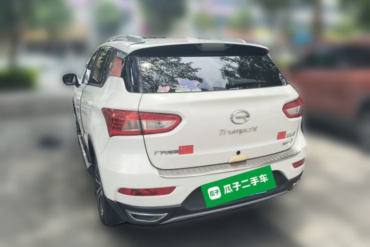 Used GAC Trumpchi GS4 2017 235T Automatic Two-Wheel Drive Luxury Smart Connectivity Version Rear Left 45 Deg