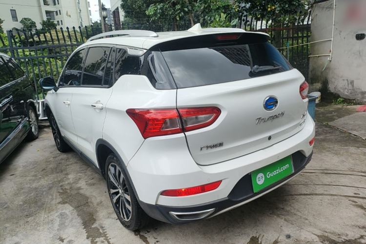 Used GAC Trumpchi GS4 2017 235T Automatic Two-Wheel Drive Luxury Smart Connectivity Version Rear Left 45 Deg