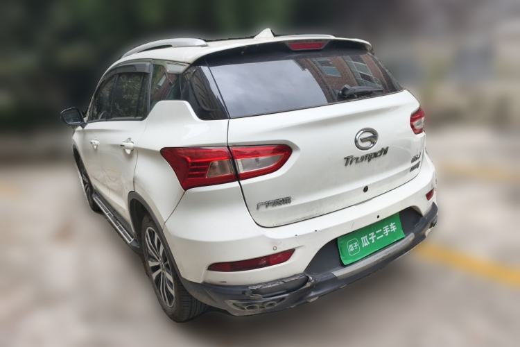 Used GAC Trumpchi GS4 2017 235T Automatic Two-Wheel Drive Luxury Smart Connectivity Version Rear Left 45 Deg