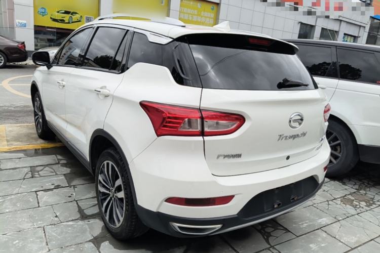 Used GAC Trumpchi GS4 2017 235T Automatic Two-Wheel Drive Luxury Smart Connectivity Version Rear Left 45 Deg