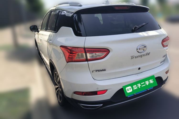 Used GAC Trumpchi GS4 2017 235T Automatic Two-Wheel Drive Luxury Smart Connectivity Version Rear Left 45 Deg