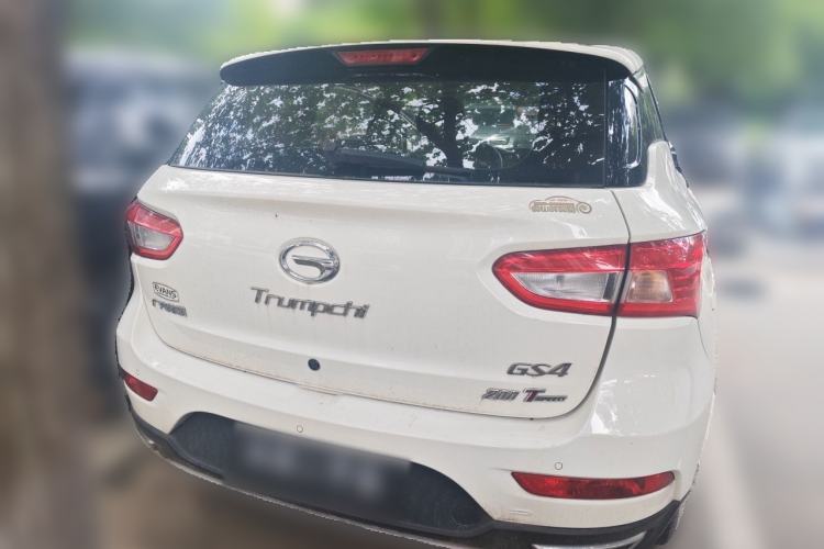 Used GAC Trumpchi GS4 2017 200T G-DCT Two-Wheel Drive Comfort Edition Rear
