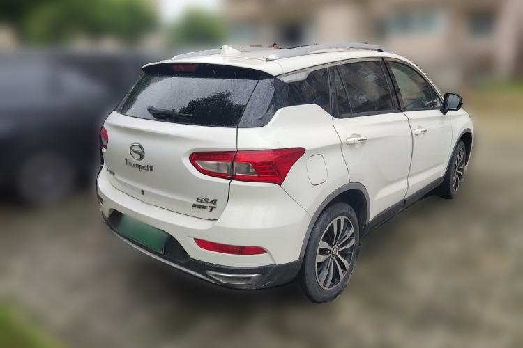 Used GAC Trumpchi GS4 2017 235T Automatic Two-Wheel Drive Luxury Smart Connectivity Version Rear Right 45 Deg