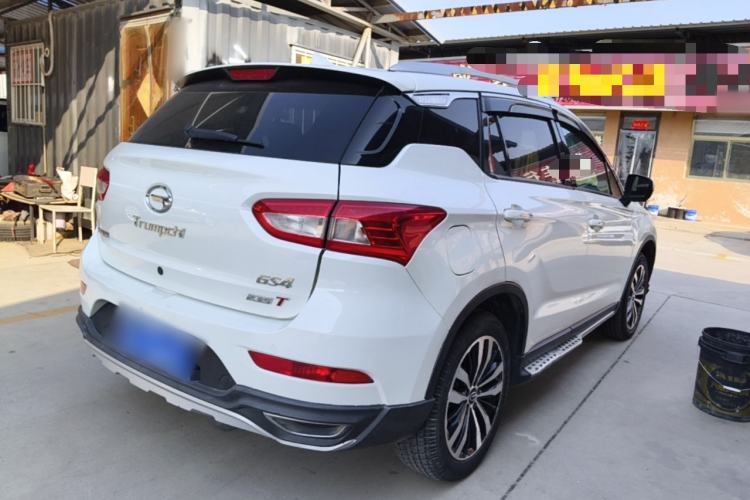 Used GAC Trumpchi GS4 2017 235T Automatic Two-Wheel Drive Luxury Smart Connectivity Version Rear Right 45 Deg