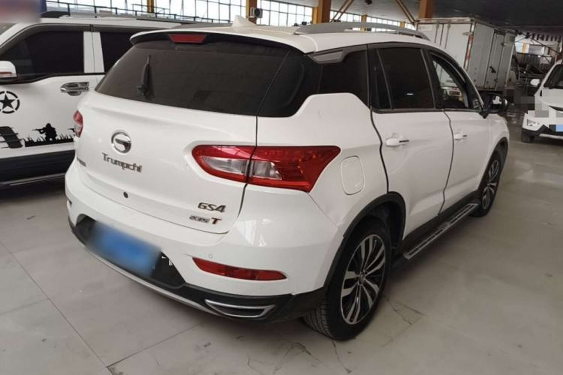 Used GAC Trumpchi GS4 2017 235T Manual Two-Wheel Drive Luxury Edition Rear Right 45 Deg