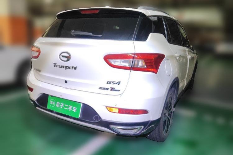 Used GAC Trumpchi GS4 2017 235T G-DCT Two-Wheel Drive Luxury Edition Rear Right 45 Deg