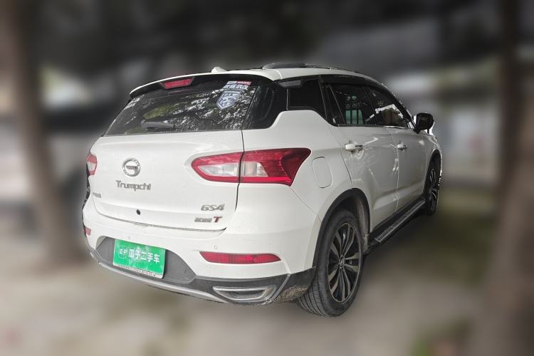 Used GAC Trumpchi GS4 2017 235T Automatic Two-Wheel Drive Luxury Smart Connectivity Version Rear Right 45 Deg