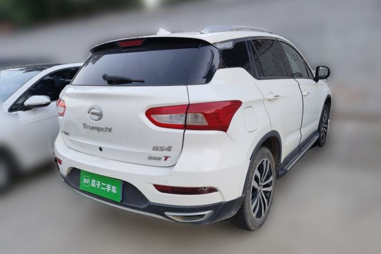 Used GAC Trumpchi GS4 2017 235T Automatic Two-Wheel Drive Luxury Smart Connectivity Version Rear Right 45 Deg