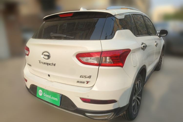 Used GAC Trumpchi GS4 2017 235T Automatic Two-Wheel Drive Luxury Smart Connectivity Version Rear Right 45 Deg