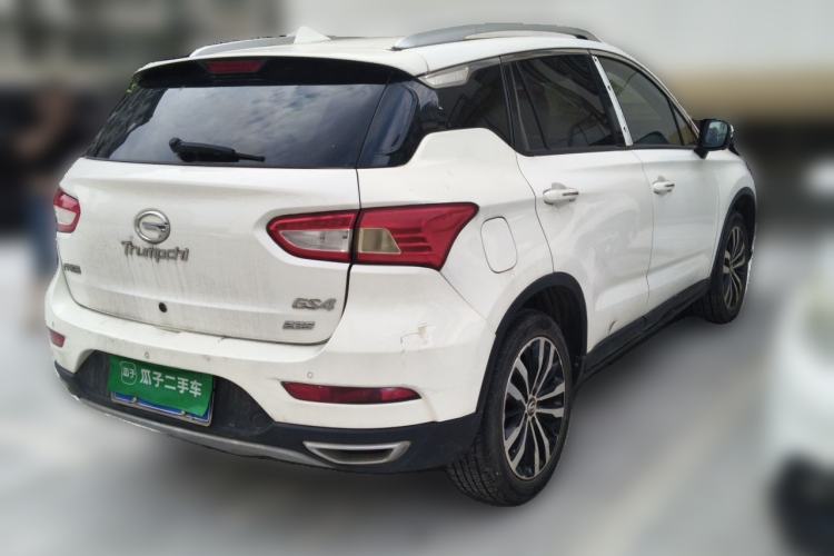 Used GAC Trumpchi GS4 2017 235T Automatic Two-Wheel Drive Luxury Smart Connectivity Version Rear Right 45 Deg