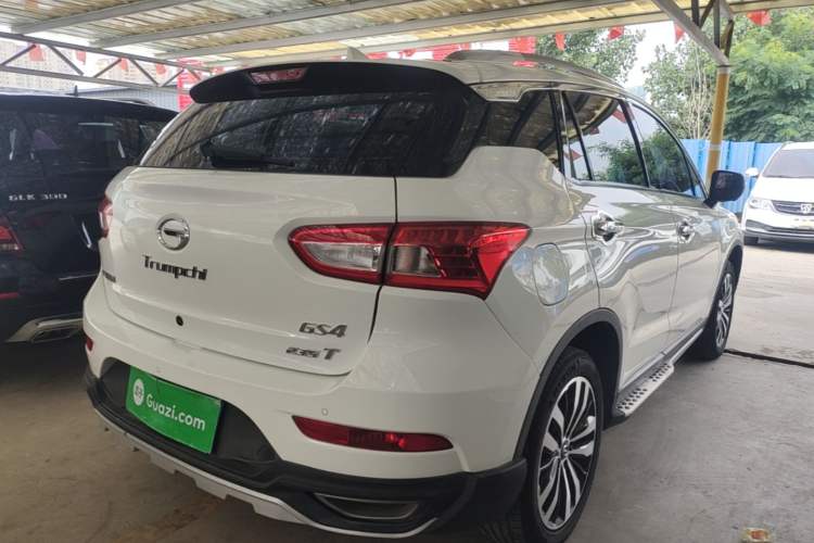 Used GAC Trumpchi GS4 2017 235T Automatic Two-Wheel Drive Luxury Smart Connectivity Version Rear Right 45 Deg