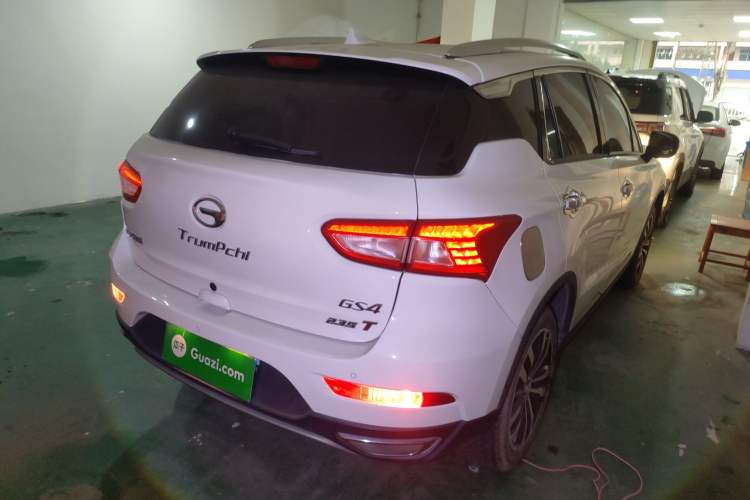Used GAC Trumpchi GS4 2017 235T Automatic Two-Wheel Drive Luxury Smart Connectivity Version Rear Right 45 Deg