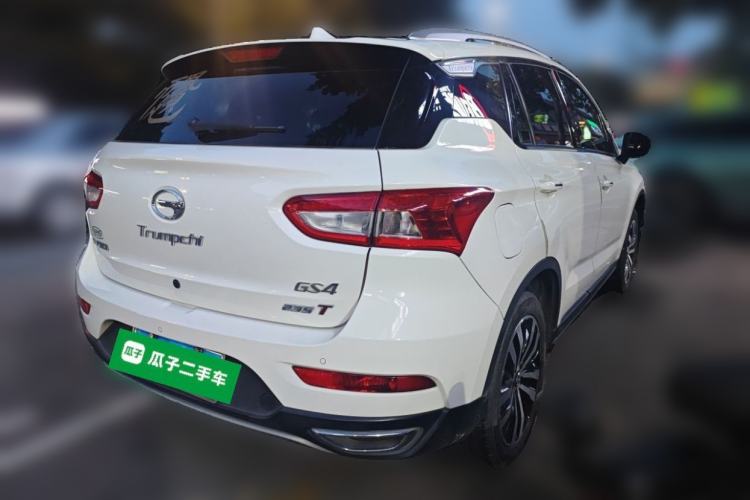 Used GAC Trumpchi GS4 2017 235T Automatic Two-Wheel Drive Luxury Smart Connectivity Version Rear Right 45 Deg