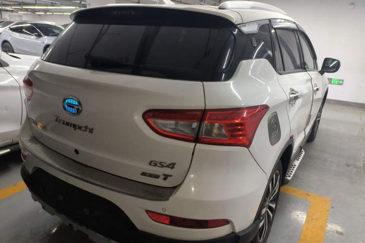 Used GAC Trumpchi GS4 2017 235T Automatic Two-Wheel Drive Luxury Smart Connectivity Version Rear Right 45 Deg