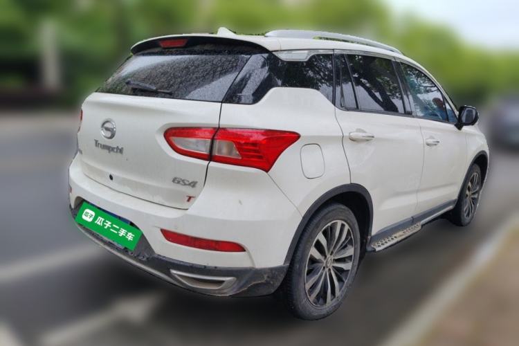 Used GAC Trumpchi GS4 2017 235T Automatic Two-Wheel Drive Luxury Smart Connectivity Version Rear Right 45 Deg