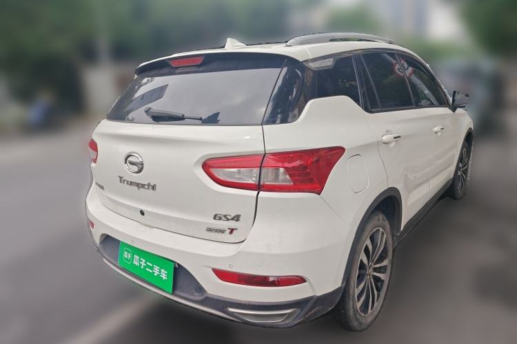 Used GAC Trumpchi GS4 2017 235T Automatic Two-Wheel Drive Luxury Smart Connectivity Version Rear Right 45 Deg