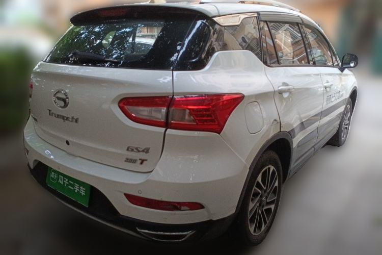 Used GAC Trumpchi GS4 2017 200T Manual Two-Wheel Drive Elite Edition Rear Right 45 Deg