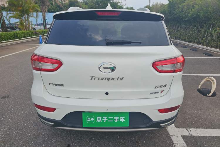 Used GAC Trumpchi GS4 2017 235T Automatic Two-Wheel Drive Elite Edition Rear
