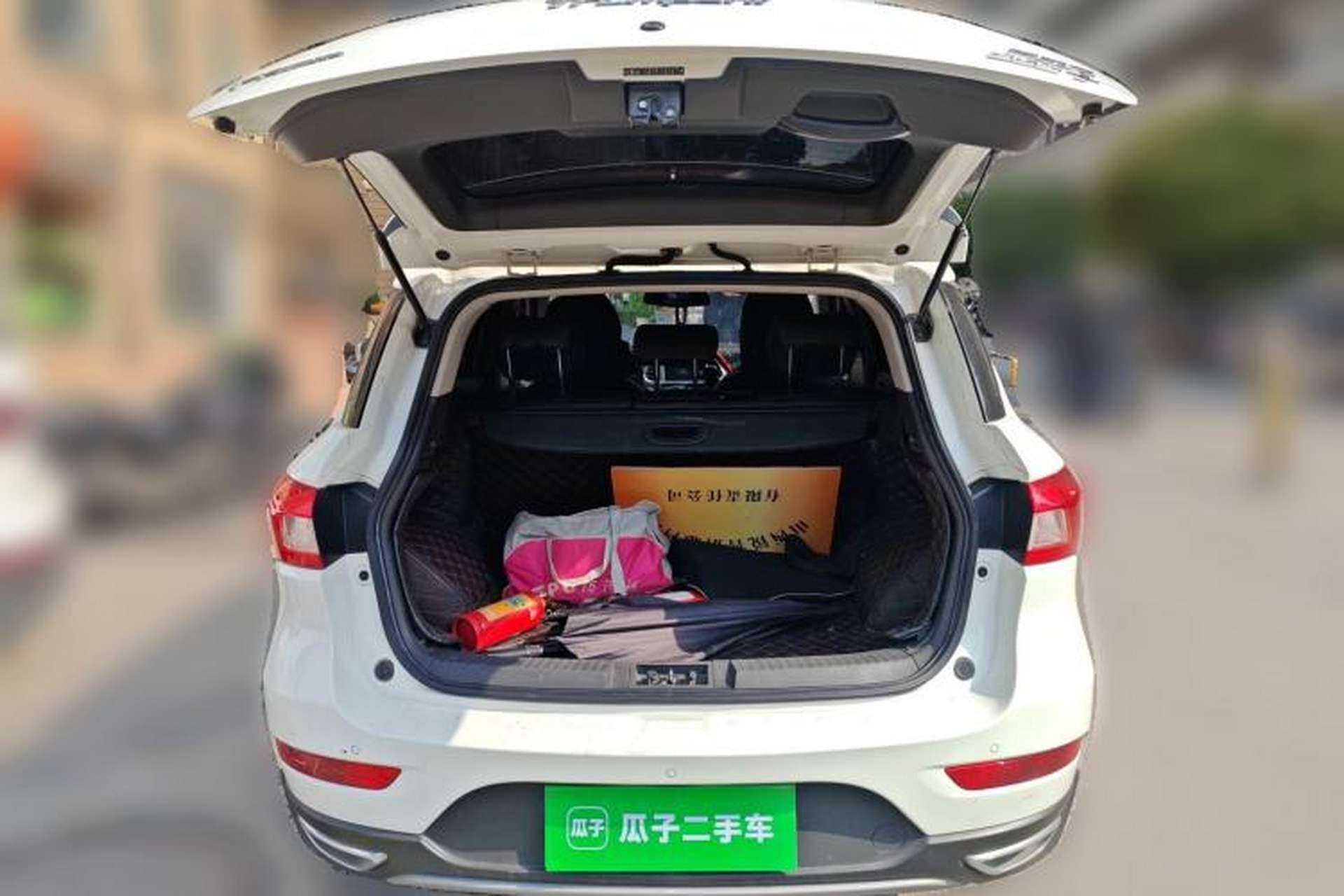 Used GAC Trumpchi GS4 2017 235T Automatic Two-Wheel Drive Luxury Smart Connectivity Version Trunk