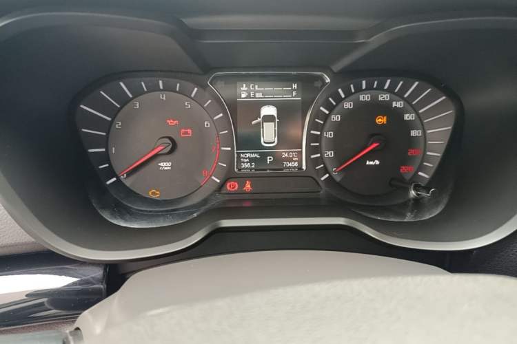 Used GAC Trumpchi GS4 2017 235T Automatic Two-Wheel Drive Elite Edition Odometer Close Up