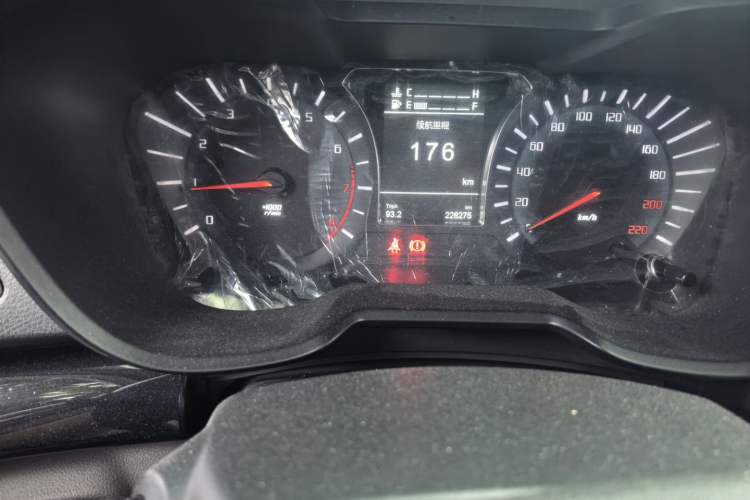 Used GAC Trumpchi GS4 2017 200T G-DCT Two-Wheel Drive Elite Edition Odometer Close Up