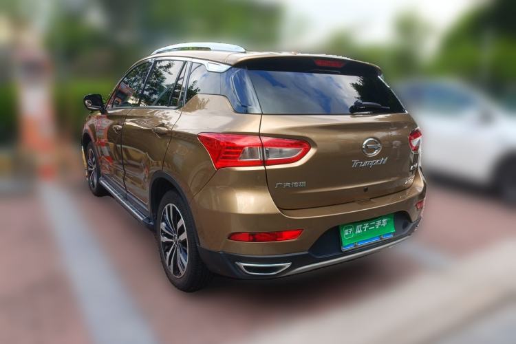 Used GAC Trumpchi GS4 2017 235T Automatic Two-Wheel Drive Luxury Smart Connectivity Version Rear Left 45 Deg