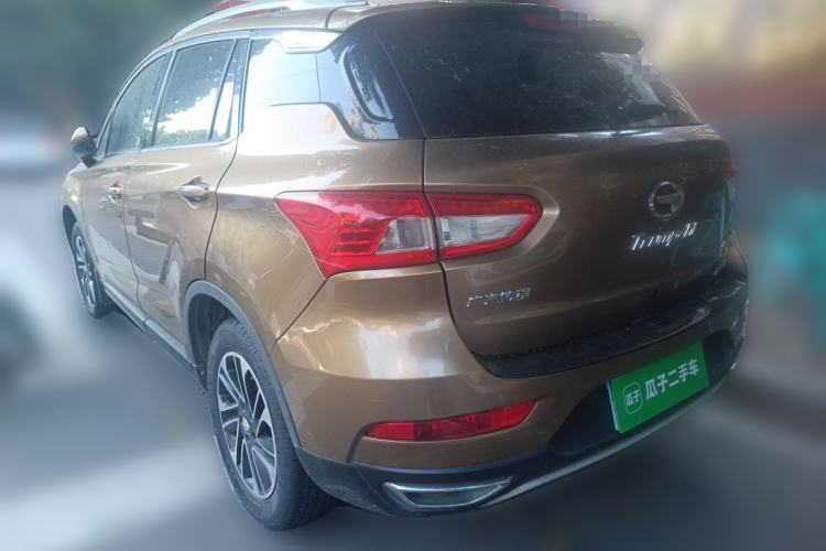 Used GAC Trumpchi GS4 2017 200T G-DCT Two-Wheel Drive Luxury Edition Rear Left 45 Deg