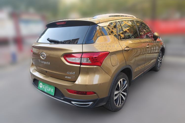 Used GAC Trumpchi GS4 2017 235T Automatic Two-Wheel Drive Luxury Smart Connectivity Version Rear Right 45 Deg