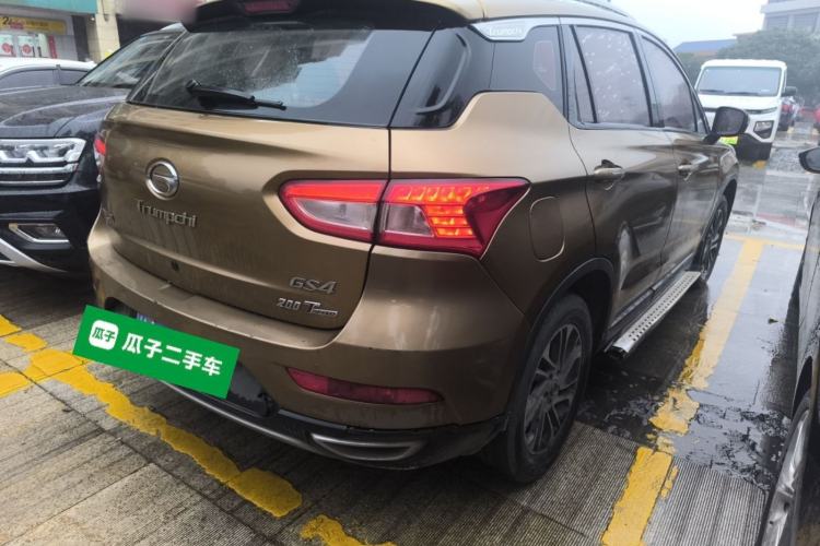 Used GAC Trumpchi GS4 2017 200T G-DCT Two-Wheel Drive Elite Edition Rear Right 45 Deg