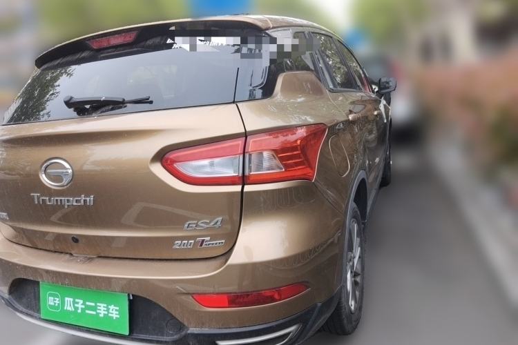 Used GAC Trumpchi GS4 2017 200T G-DCT Two-Wheel Drive Comfort Edition Rear Right 45 Deg