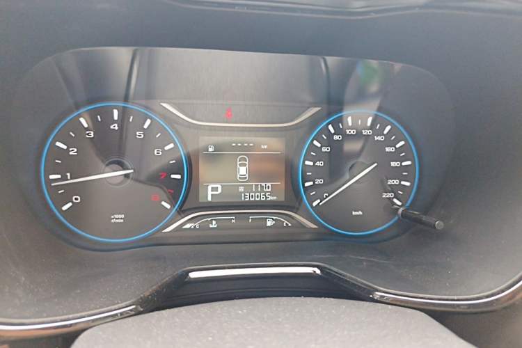 Used GAC Trumpchi GS4 2018 235T Automatic Two-Wheel Drive Elite Millionth Anniversary Edition Instrument Cluster