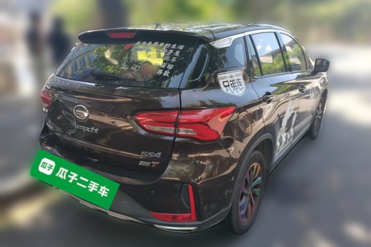 Used GAC Trumpchi GS4 2018 200T Manual Two-Wheel Drive Comfort Edition Rear Right 45 Deg