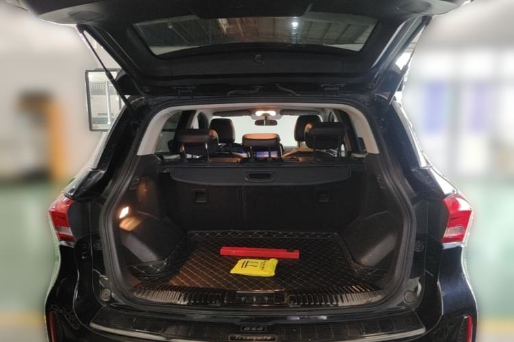 Used GAC Trumpchi GS4 2018 235T Automatic Two-Wheel Drive Luxury Smart Connectivity Version Trunk