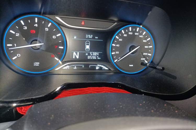 Used GAC Trumpchi GS4 2018 235T Automatic Two-Wheel Drive Elite Edition Odometer Close Up