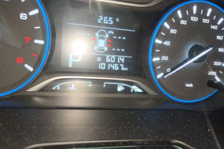 Used GAC Trumpchi GS4 2018 235T Automatic Two-Wheel-Drive Supreme Edition Odometer Close Up