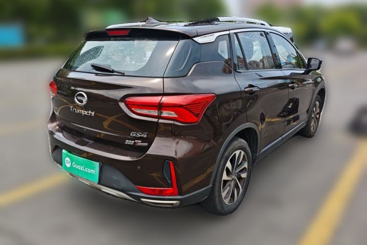Used GAC Trumpchi GS4 2018 200T G-DCT Two-Wheel Drive Elite Edition Rear Right 45 Deg