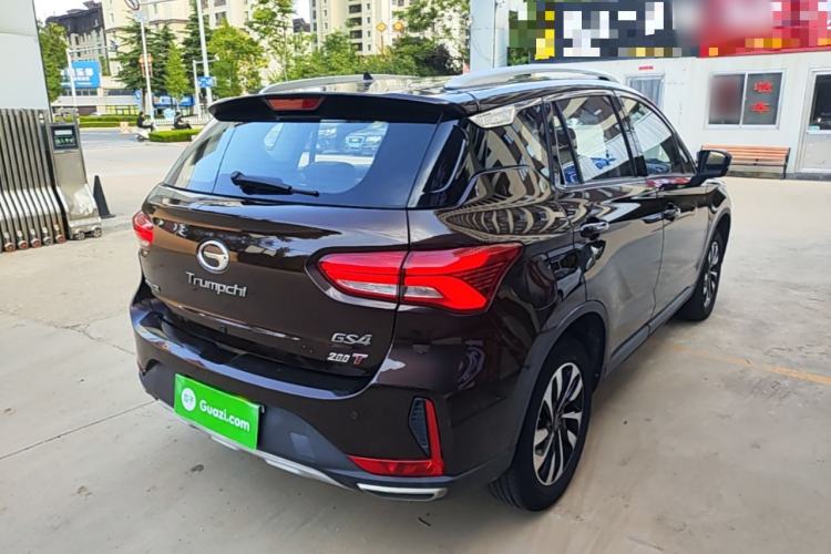 Used GAC Trumpchi GS4 2018 200T Manual Two-Wheel Drive Elite Edition Rear Right 45 Deg