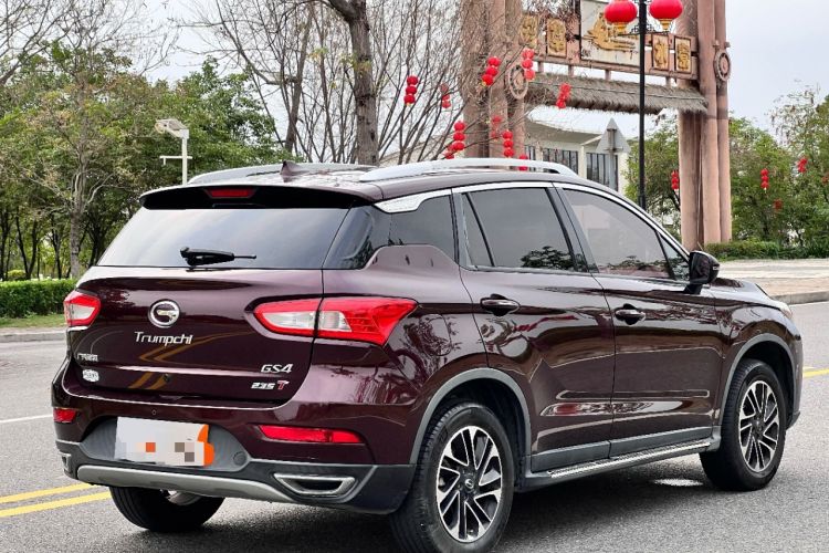 Used GAC Trumpchi GS4 2018 235T Automatic Two-Wheel Drive Elite Edition Rear Right 45 Deg