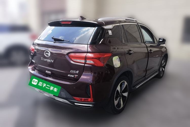 Used GAC Trumpchi GS4 2018 235T Automatic Two-Wheel Drive Luxury Smart Connectivity Version Rear Right 45 Deg