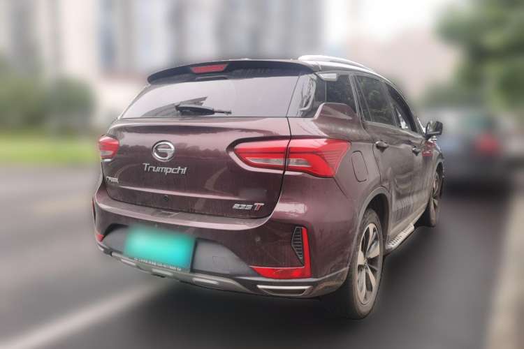 Used GAC Trumpchi GS4 2018 235T Automatic Two-Wheel Drive Luxury Smart Connectivity Version Rear Right 45 Deg