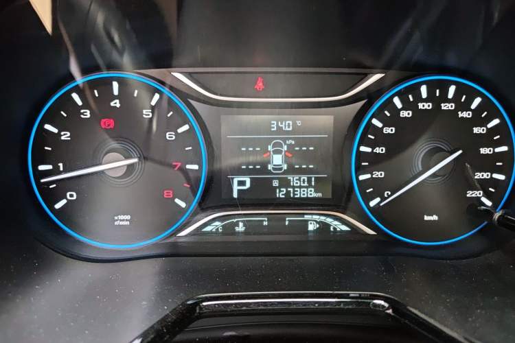 Used GAC Trumpchi GS4 2018 235T Automatic Two-Wheel Drive Luxury Smart Connectivity Version Instrument Cluster
