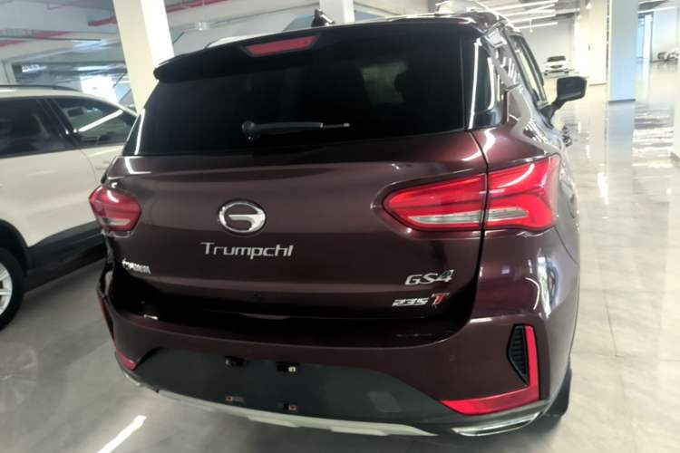 Used GAC Trumpchi GS4 2018 235T Automatic Two-Wheel Drive Luxury Smart Connectivity Version Rear