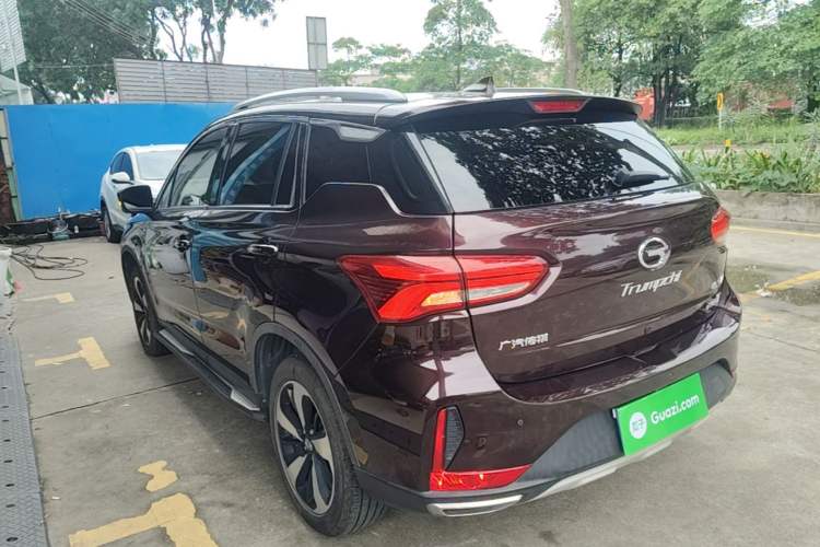 Used GAC Trumpchi GS4 2018 235T Automatic Two-Wheel Drive Luxury Smart Connectivity Version Rear Left 45 Deg